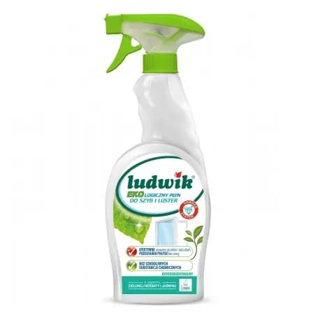 Ludwik miljøvenlig glas- og spejlrens 750 ml