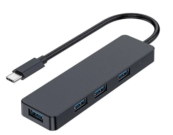GEMBIRD Hub USB 3.1 Gen 1 4-portars svart