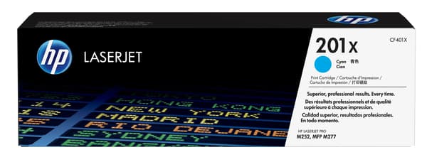HP Tonerpatron LaserJet 201X - Cyan
