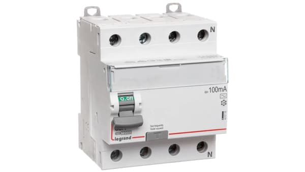 Fejlstrømsafbryder 4P 80A 0.1A type AC P304 DX3 411715