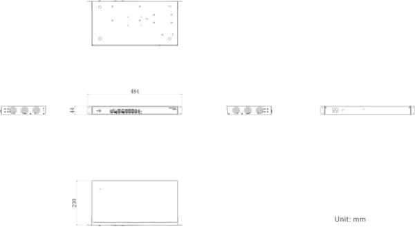 ROUTER DS-3WG507G-SI SFP Hikvision