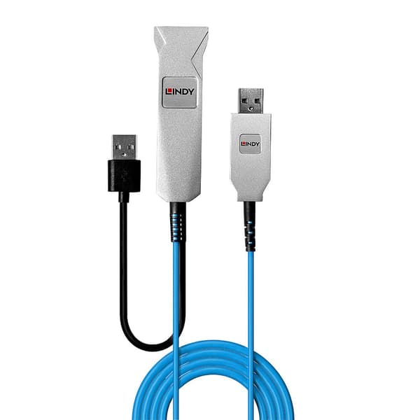 Lindy USB-A USB-kaapeli - 2x USB-A 30 m sininen (43345)