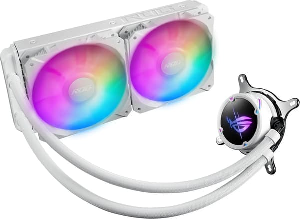 Vattenkylning Asus ROG STRIX LC II 240 ARGB WHITE EDITION 2x120mm