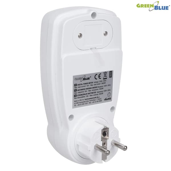Energimåler, wattmåler GreenBlue GB202