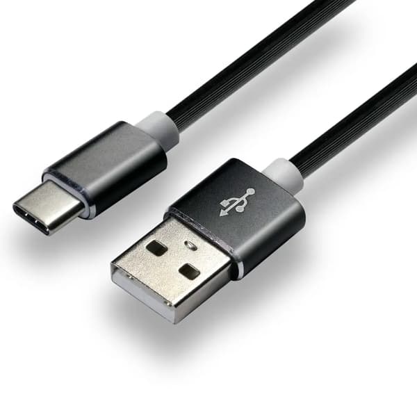 Kabel USB-C EverActive CBS-1.5CB 1,5m sort