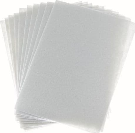 Filt A4 hvid 2mm