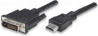Kabel Techly HDMI - DVI-D 5m sort (ICOC-HDMI-D-045)