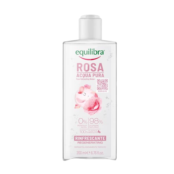 EQUILIBRA ROZA Rent Rosenvatten Avgas 200ml. &