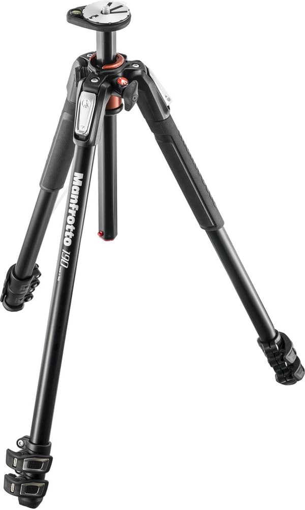 Manfrotto 190 Aluminium 3-sektionsstativ (MF-190XPRO3)