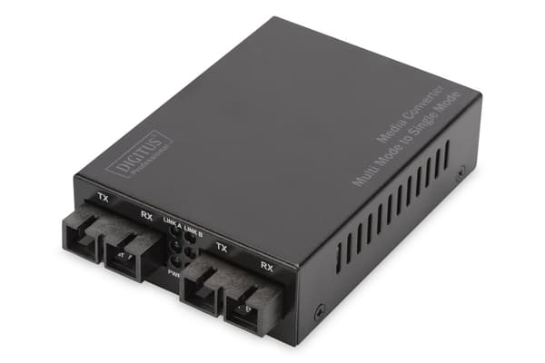 Multimode mediekonverter Digitus DIGITUS mediekonverter Fast Ethernet multimode/monomode SC/SC