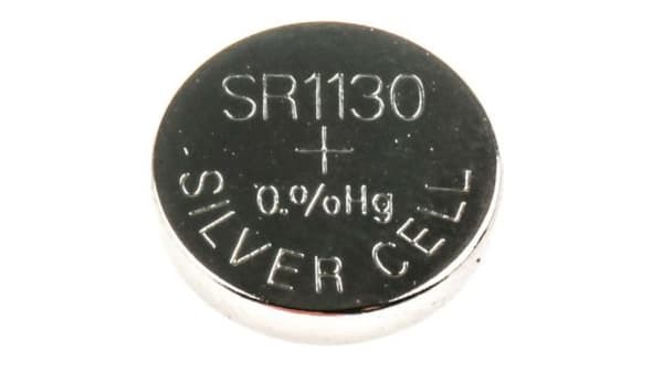 Nappiparisto, SR54, 1,55V, 70mAh, RS PRO