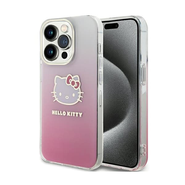 Hello Kitty HKHCP13LHDGKEP iPhone 13 Pro/13 6.1\" pink/pink hardcase IML Gradient Electrop Kitty Head