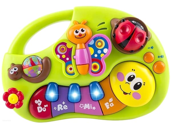 Magisk färgglad pianoharmonika ZA0640
