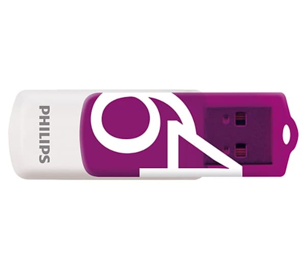 Philips USB 2.0 2-pack 64 GB Vivid Edition Magic Purple