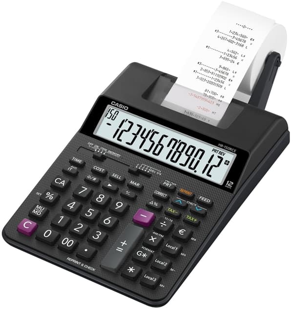 Casio HR-150RCE - printe-regnemaskine