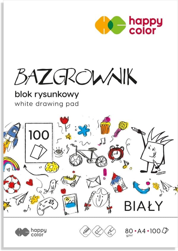 Ritblock Bazgrownik A4/100K HAPPY COLOR