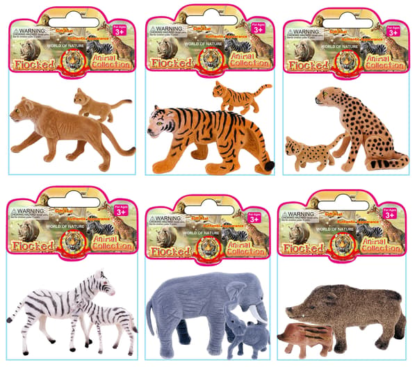 PET ZOO FLOCKED ÄITI JA VAUVA