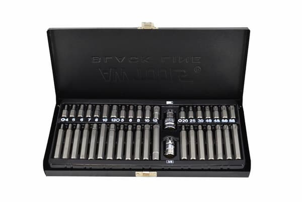 AWTOOLS END HEX /TORX/SPLINE SÆT 40 DELE BL