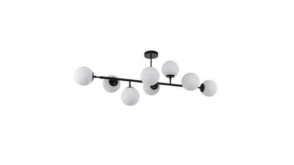 Musta riippuvalaisin DORADO 8 LP-002/8P BK Light Prestige