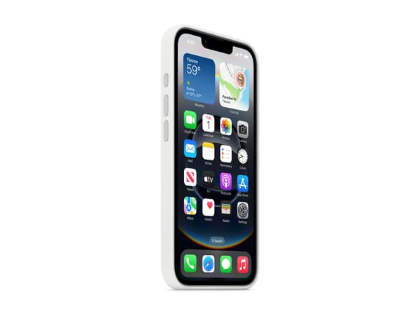 APPLE iPhone 16e silikonikuori, valkoinen