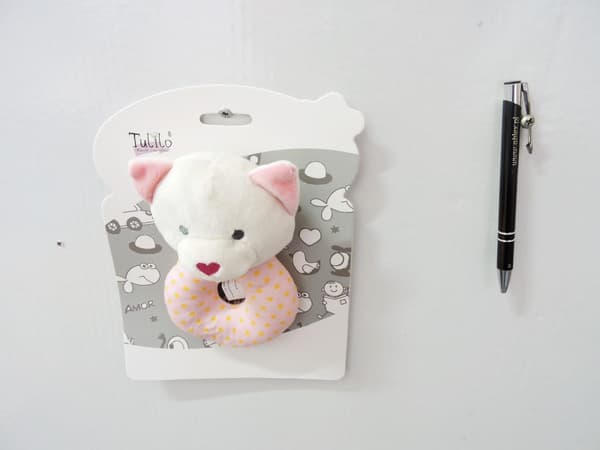 Skallrande kattunge 18cm