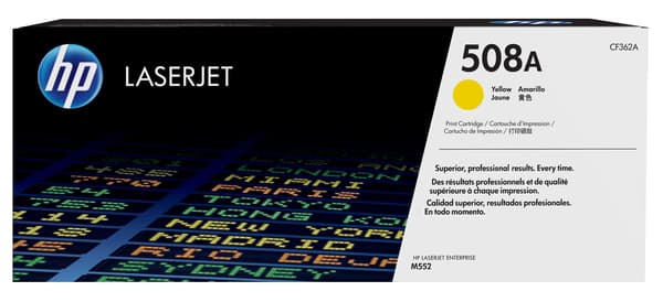 HP 508A - gul - original - LaserJet - tonerpatron (CF362A)