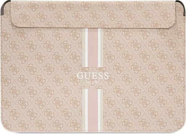 Guess Sleeve GUCS14P4RPSP 14\" rosa/rosa 4G Printed Stripes
