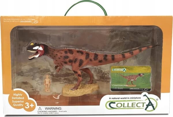 Ceratosaurus liikkuvalla kuorella 84045 COLLECTA