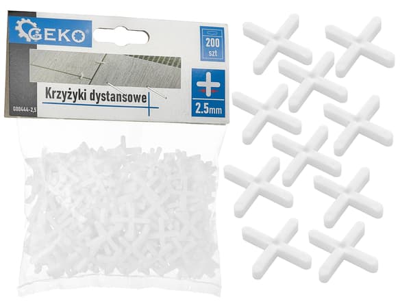 Afstandsstykker - 2,5 mm - op.200 stk (100)