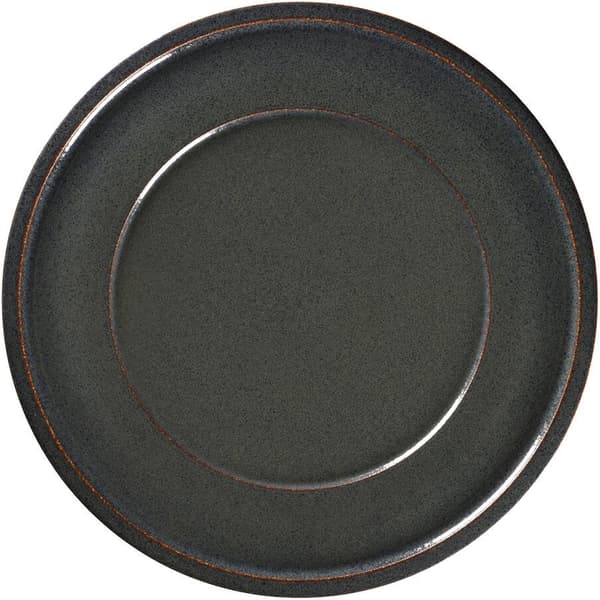 STONE Flad tallerken diameter 28 cm vulkansk