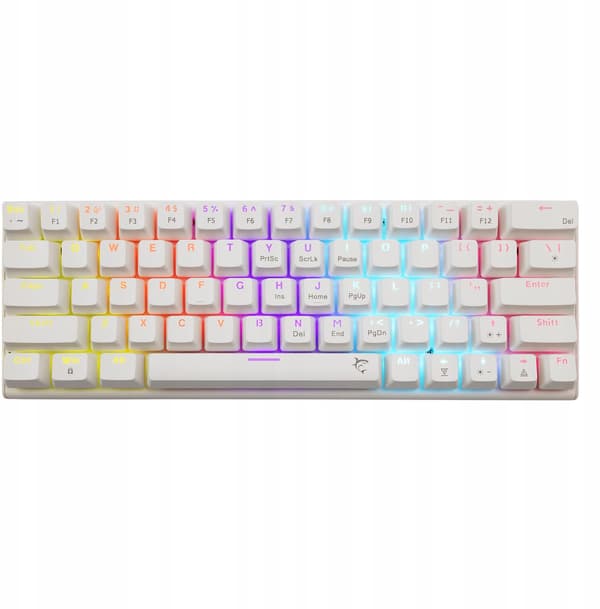 White Shark Wakizashi-2 vit US blå switch