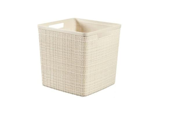 CURVER FIRKANTET KURV 17L /CREME
