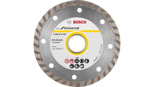 BOSCH DIAMANTKLINGE *115mm TURBO ECO UNIVERSAL