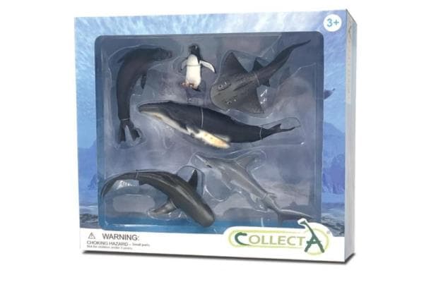 Sæt med 6 havdyr i pakke 84050 COLLECTA