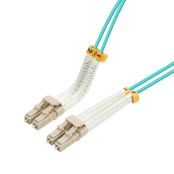 Lanview bøjeligt LC-LC Multimode Fiber Patch Kabel Duplex 0,5m OM3 LSZH Fiber Patch Kabel