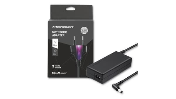 Qoltec - strømforsyningsadapter - 90 W