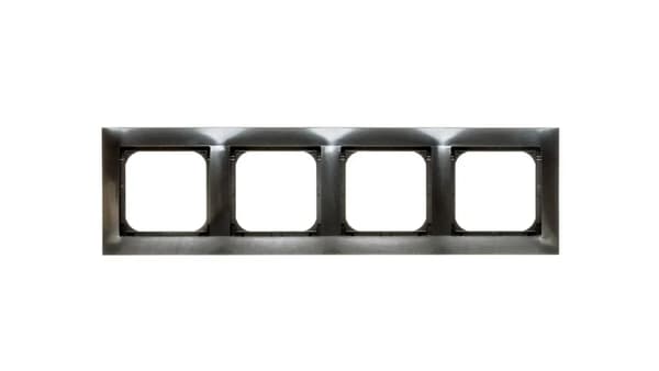 Ospel Ram Impression 4-faldig antracit (R-4Y/50)