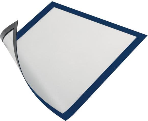 Holdbar magnetramme DURAFRAME A4, marineblå, 5 stk. (DUR881)