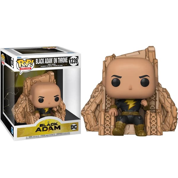 POP-figur DC Comics Black Adam - Black Adam på tron