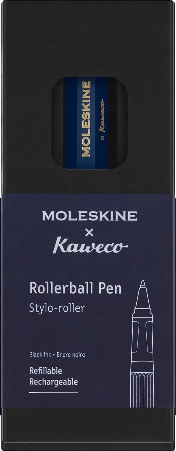 Kaweco og Moleskine kuglepen blå