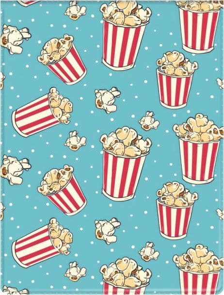 Opiskelijan asiakirjakansi pystysuora popcorn