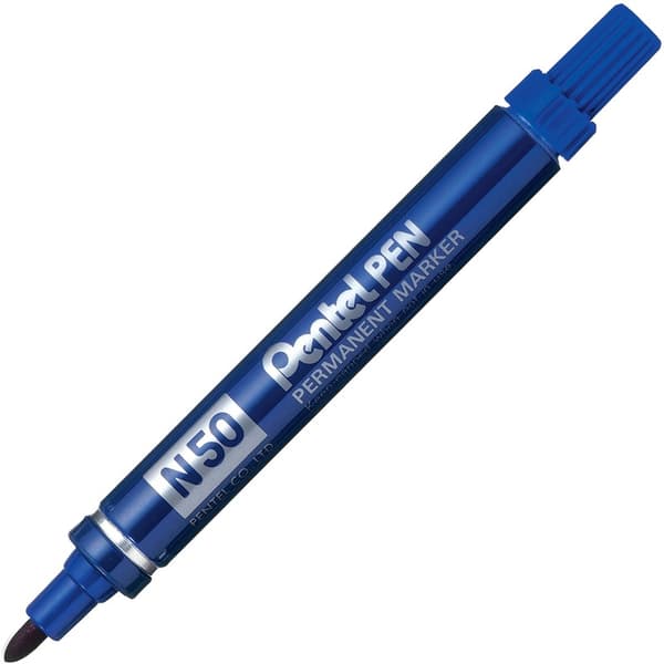 Pentel Permanent Marker N50, Blå