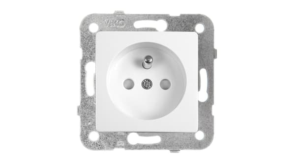 Panasonic LINNERA S Stikkontakt med afdækninger hvid 91440045