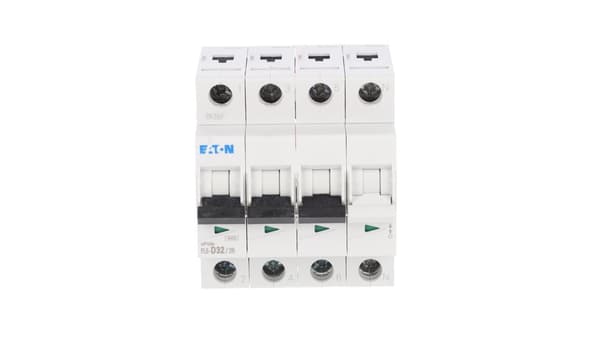 Eaton Strømafbryder 3P+N D 32A 6kA AC PL6-D32/3N 165042