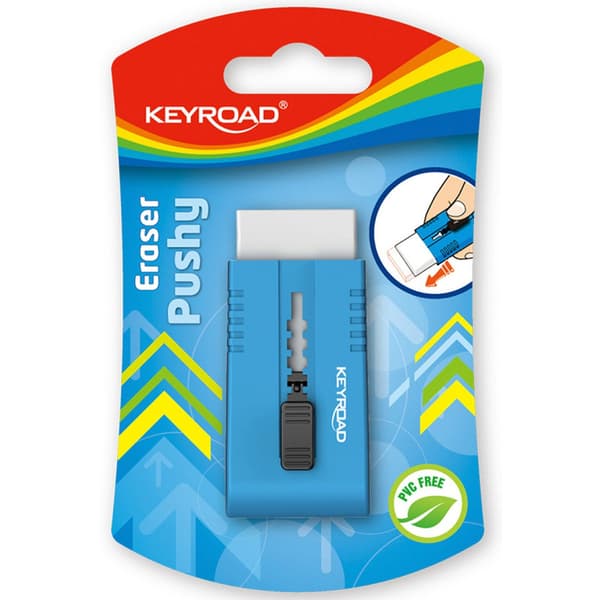 Keyroad Universal Viskelæder Keyroad Pushy, Blister, Blandede Farver
