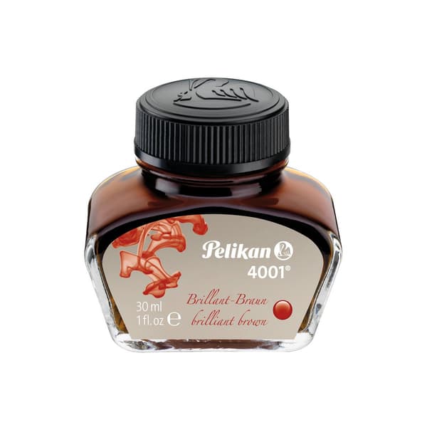 Blæk 30ml brun