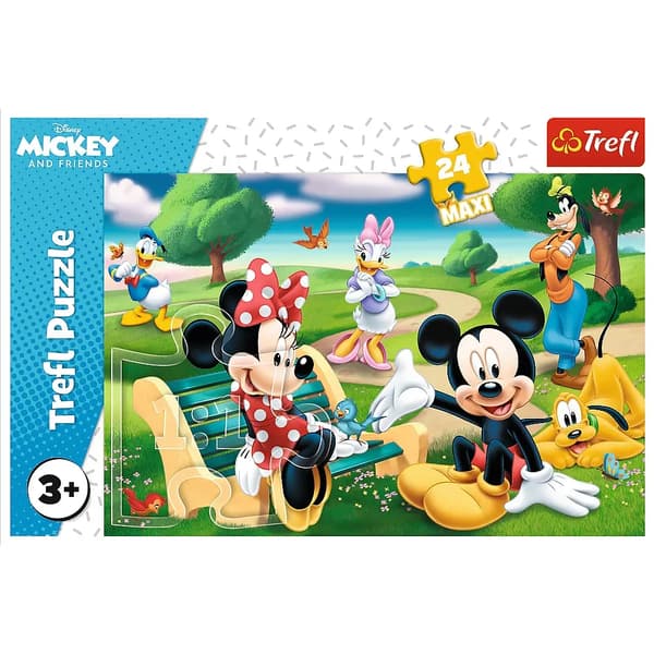 Puslespil 24el Maxi Mickey Mouse med venner 14344 TREFL p8