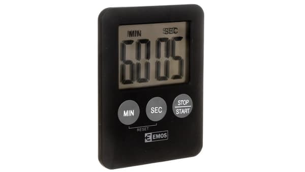 Emos Digital Magnet Nedtællingstimer Sort (E0202)