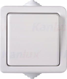 TEKNO Fastener 051021102 250V hvid IP54 33498