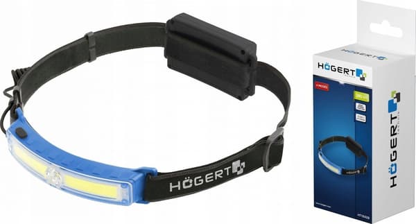 HOGERT FLASHLIGHT COB XPG USB 6 FUNKTIONER
